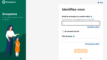 Connexion espace client Groupama